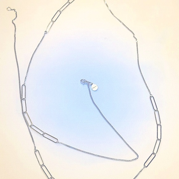 New Italian 925 Sterling Silver Necklace 36in Box Link Chain - Picture 6 of 7